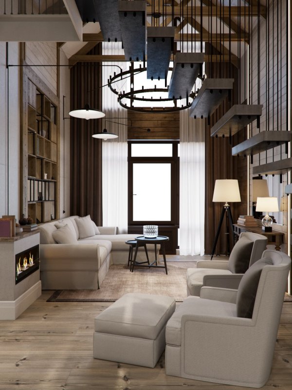 Barn House стиль интерьер