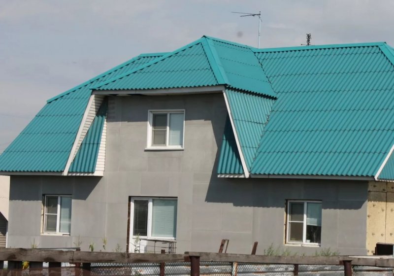 Крыша из шифера