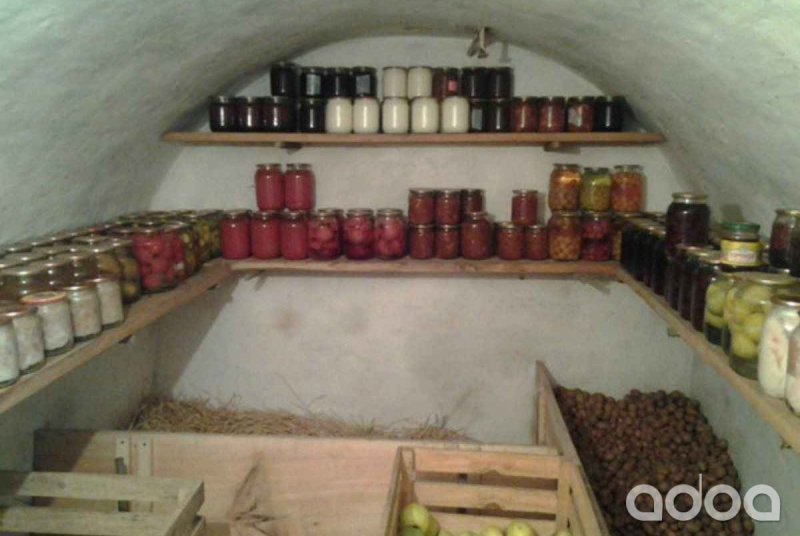 Обустройство погреба для хранения