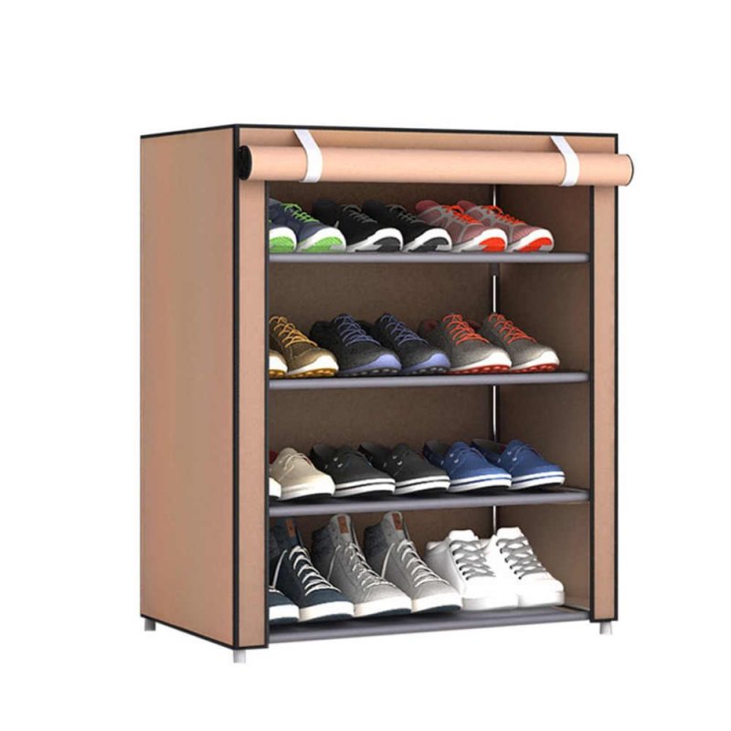 Тканевый стеллаж для обуви Shoe Cabinet 8238