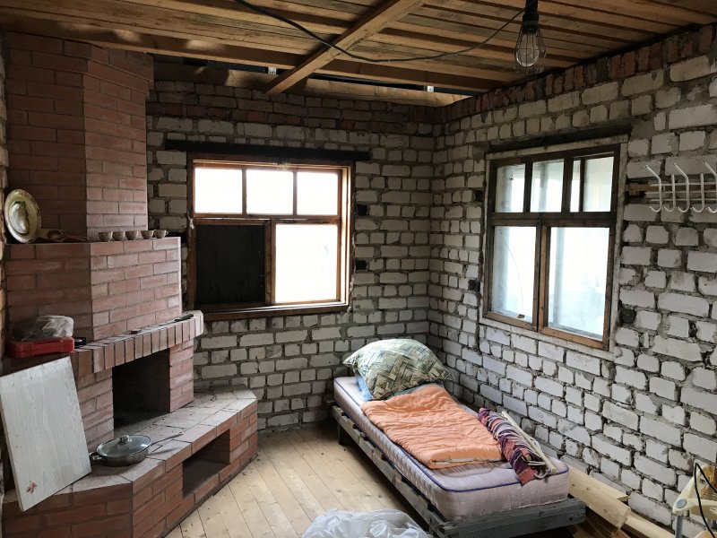 Дача из кирпича