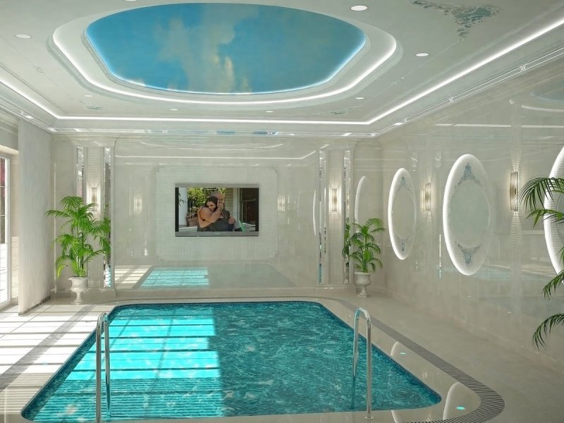 Интерьер бассейна