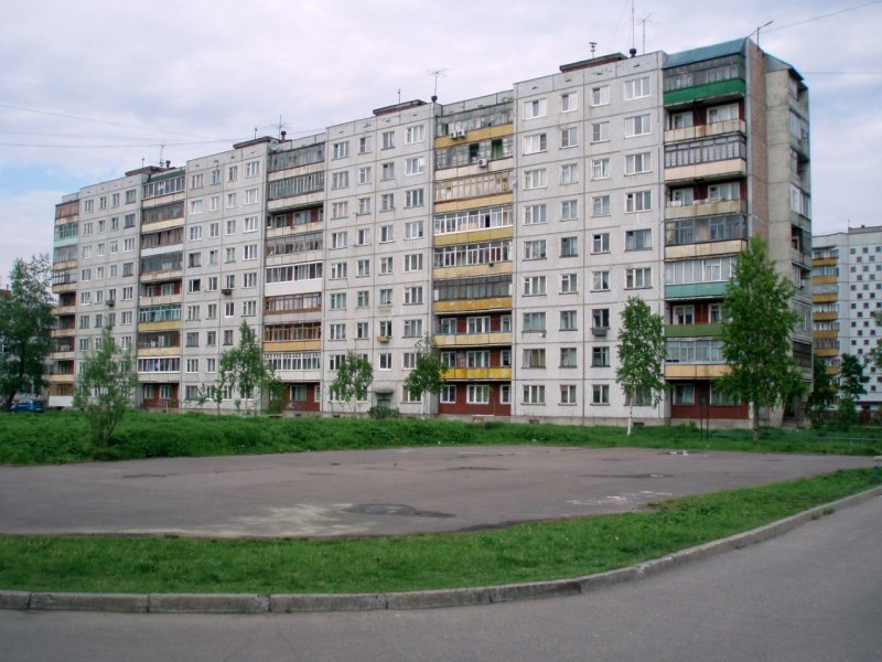 Панельная 9ти этажка в Москве
