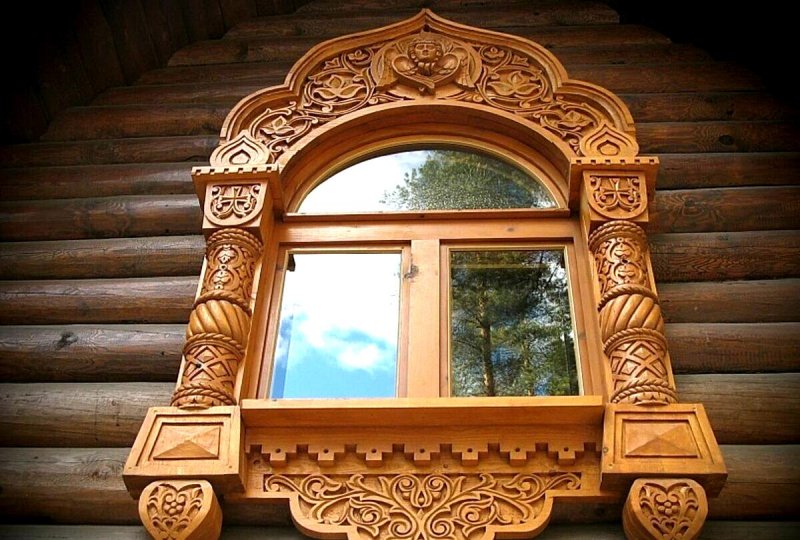 Наличники резные деревянные