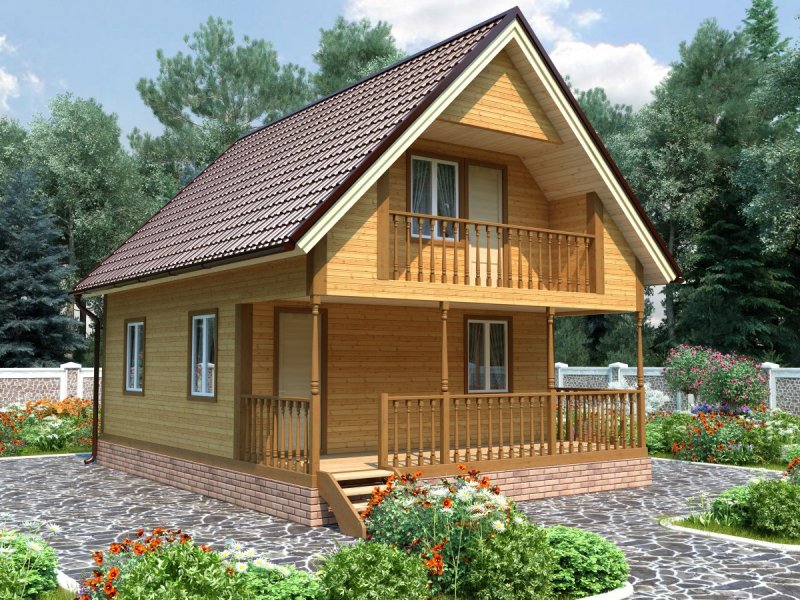 Тироль канадская изба