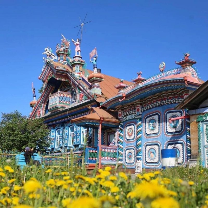 Пряничный домик село Кунара Свердловская область