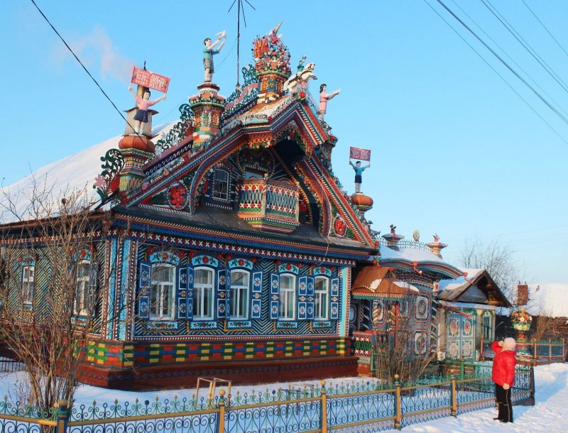 Пряничный домик кузнеца Кириллова село Кунара