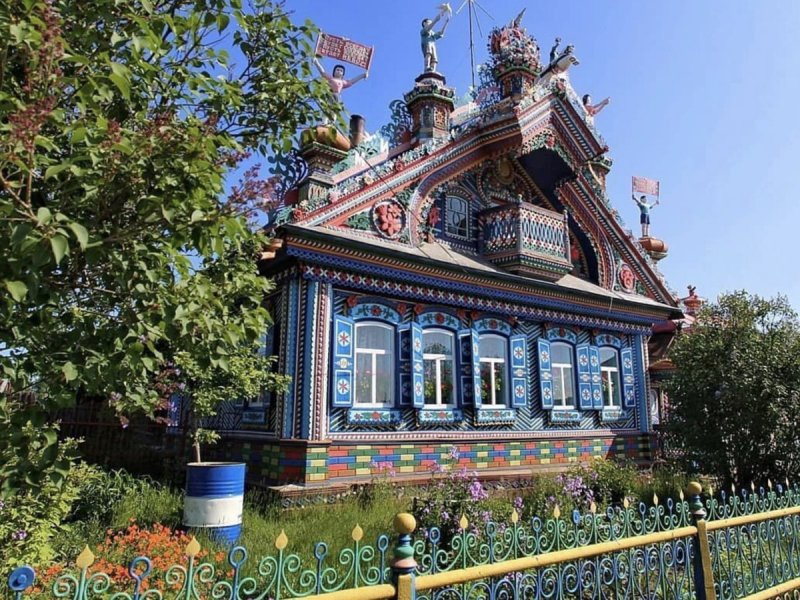 Пряничный домик кузнеца Кириллова село Кунара