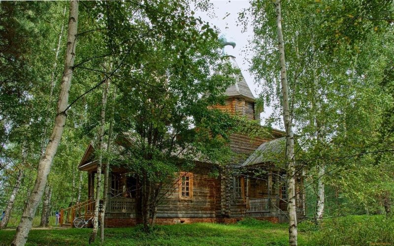 Речка Березка Церковь