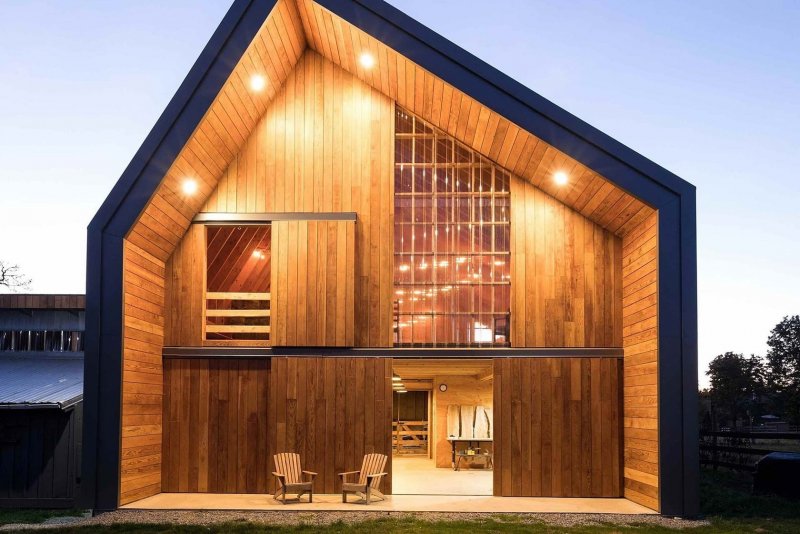 Каркасный дом Barnhouse