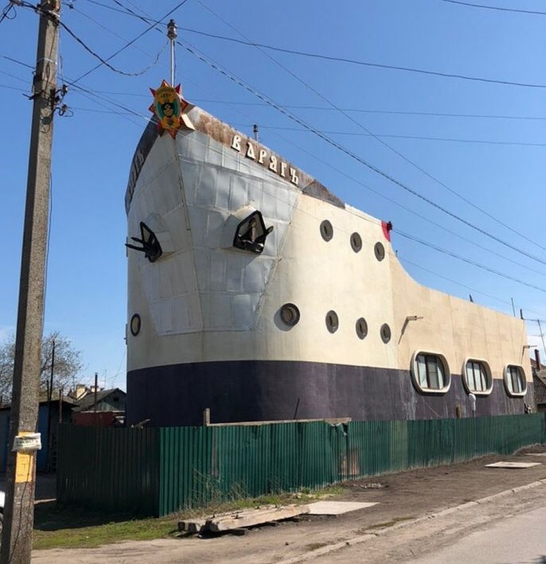 Дом пароход в Таганроге
