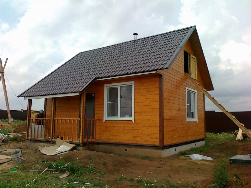 Дачный дом из СИП панелей