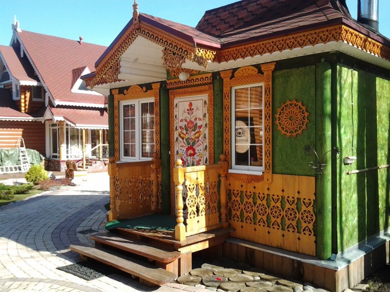 Резные крылечки