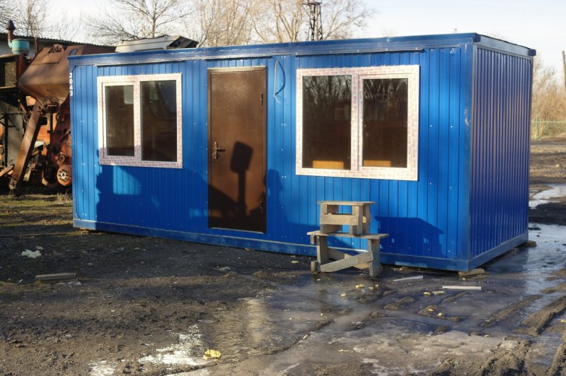 Блок-контейнер, металлический, 6000х2450х2600мм,