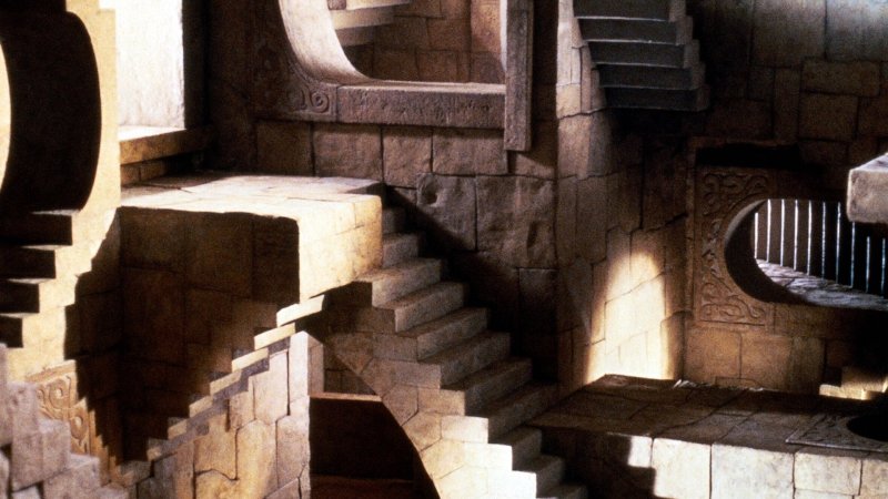 The Labyrinth 1986 лестница