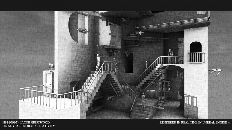 Мауриц Корнелис Эшер House of Stairs