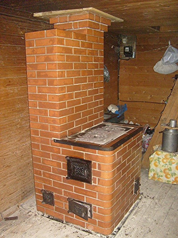 Печь для дома из кирпича