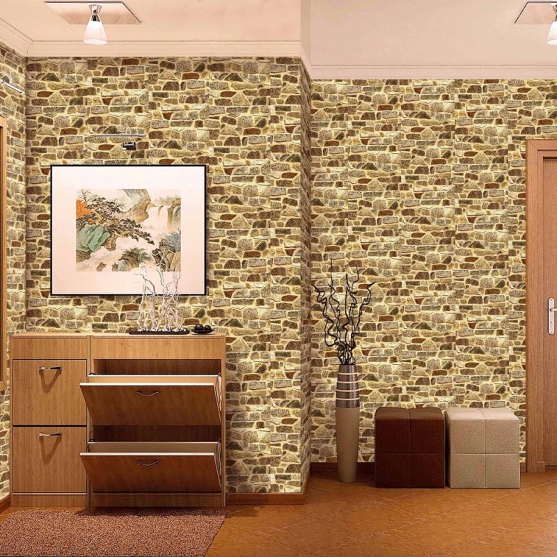 Панель ПВХ дикий камень №619 0,25х3м