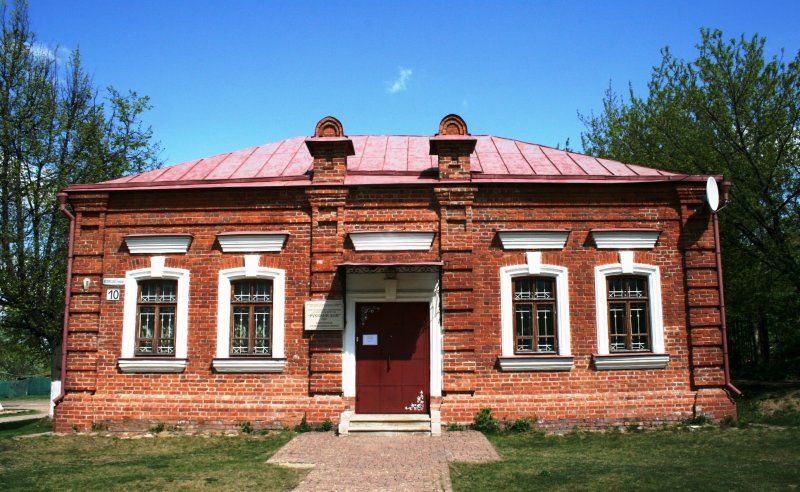 Кирпичный дом дореволюционный усадьба