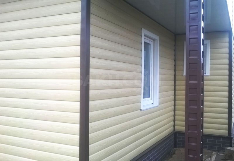 Виниловый сайдинг Docke Lux Blockhouse