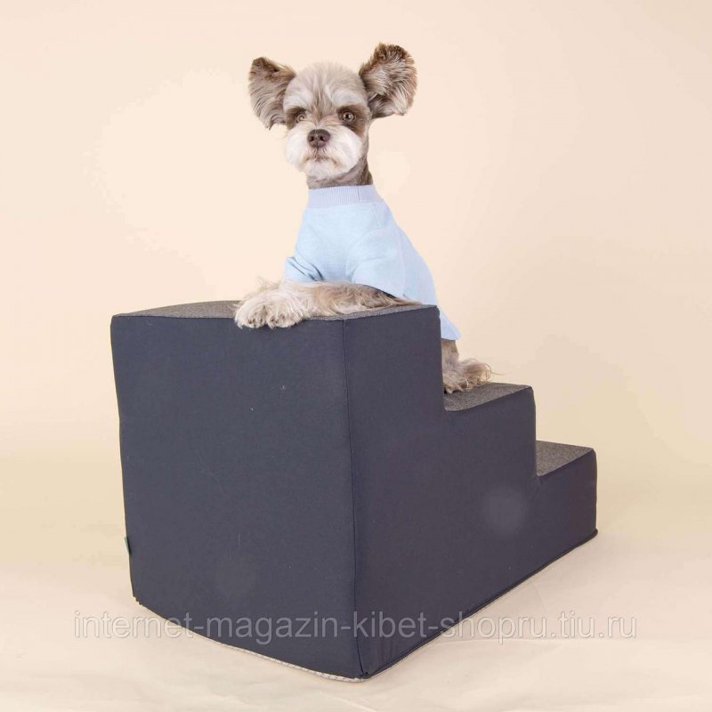 Puppia лесенка для собак "Waterproof", синяя 61х37х38см Южная Корея