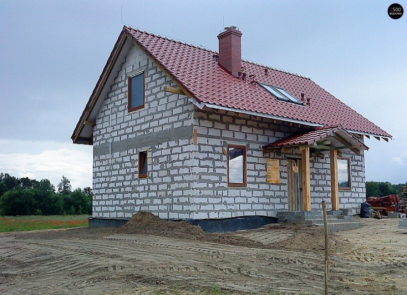 Дом с пеноблока