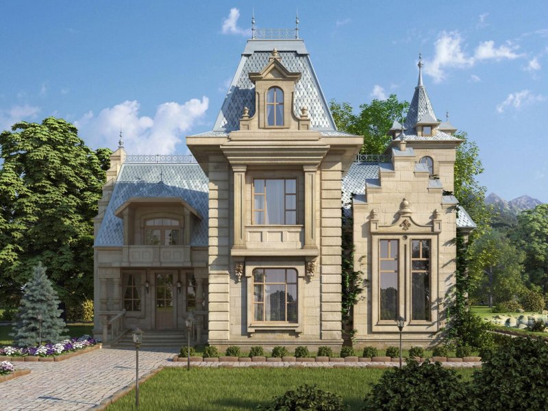 Барокко загородный дом в стиле Барокко