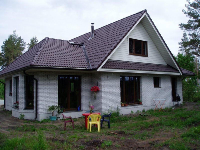 Простой недорогой дом