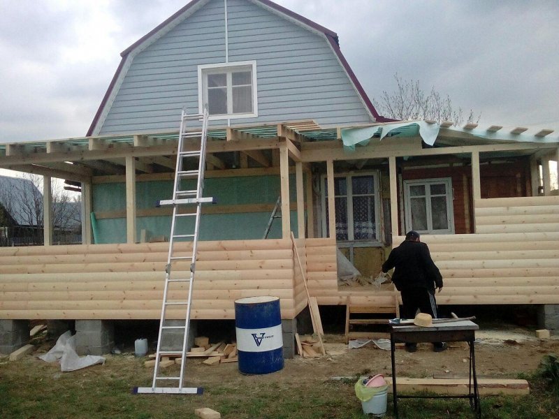 Пристрой к Садовому домику