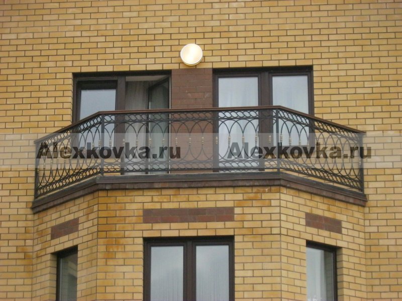 Ковка художественная французский балкон