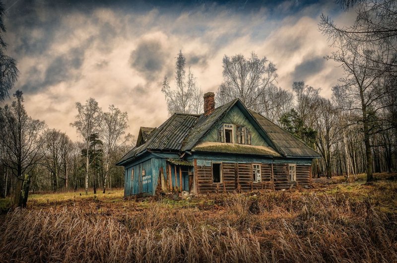 Старенький домик