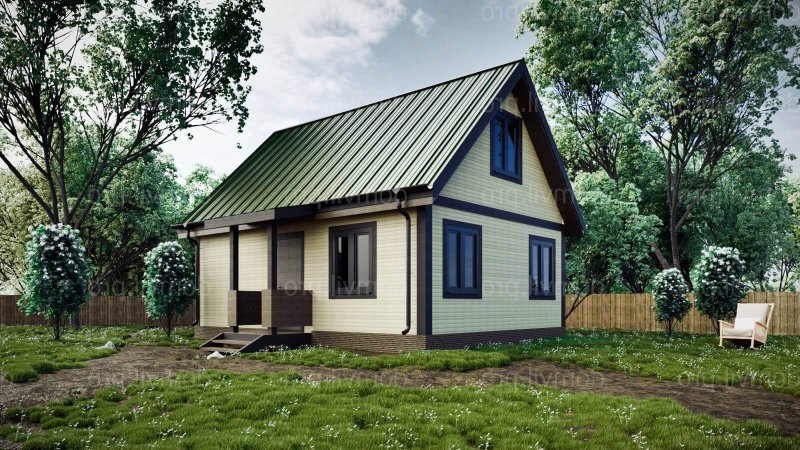 Постройка дачного домика