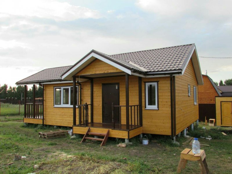 Каркасно щитовые дачные домики