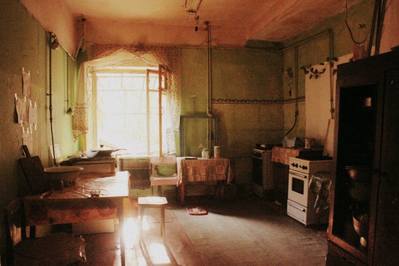 Старая комната в коммуналке