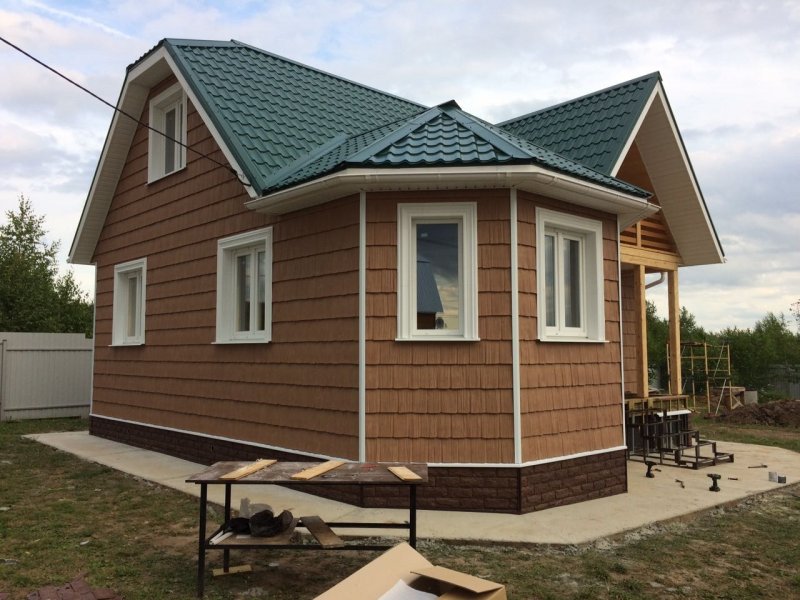 Сибирская дранка сайдинг