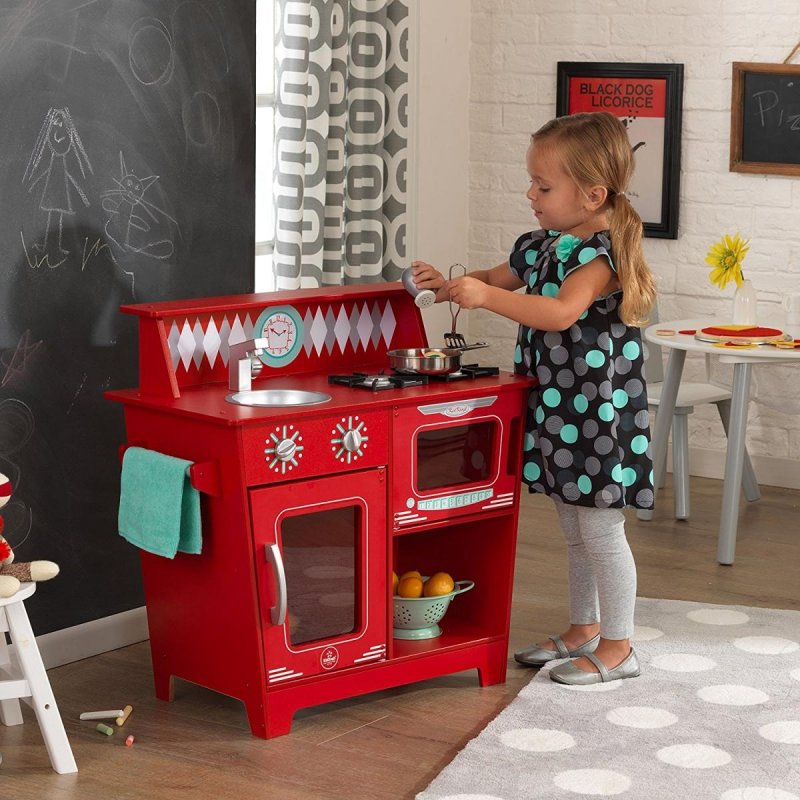 Детская кухня kitchenette деревянная