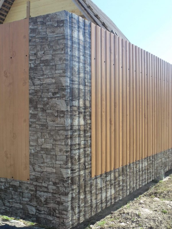 Профлист с8 Ecosteel кирпич