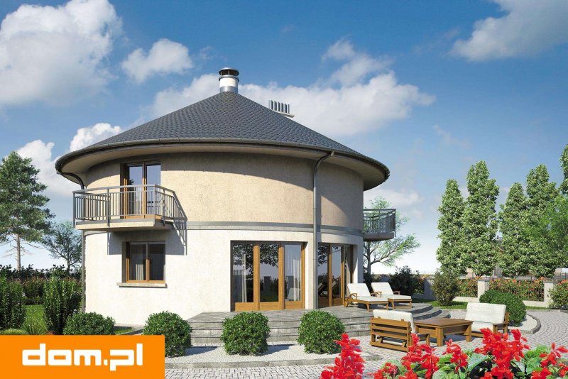 Дом с круглой крышей