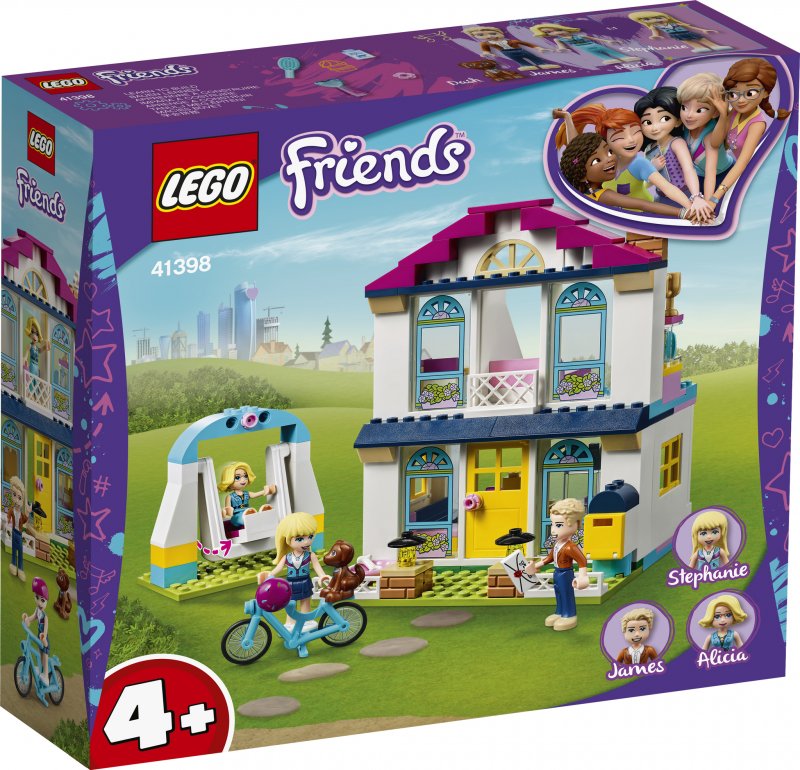 LEGO friends 41398 дом Стефани конструктор