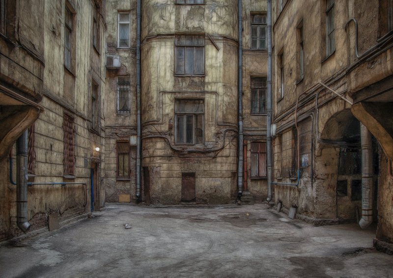Старые дворы Санкт-Петербурга