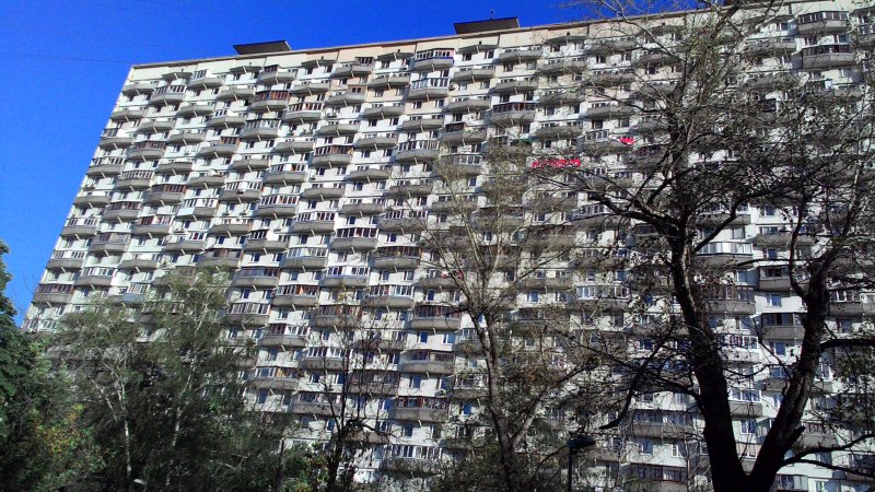 Дом сороконожка на проспекте мира