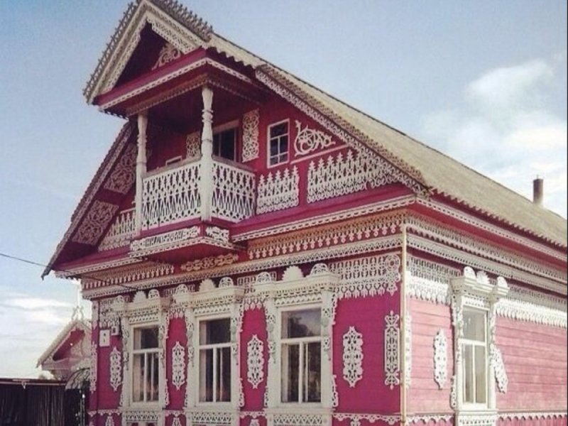 Деревенский резной Терем