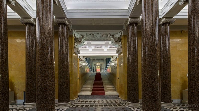 Теребеневская лестница в Эрмитаже