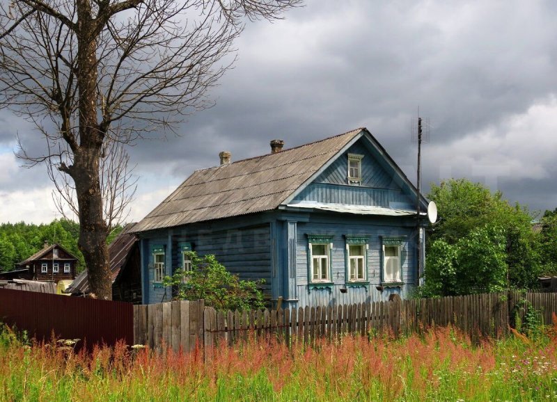 Дома в деревне