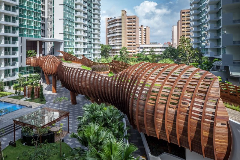 Отель-сад PARKROYAL В Сингапуре
