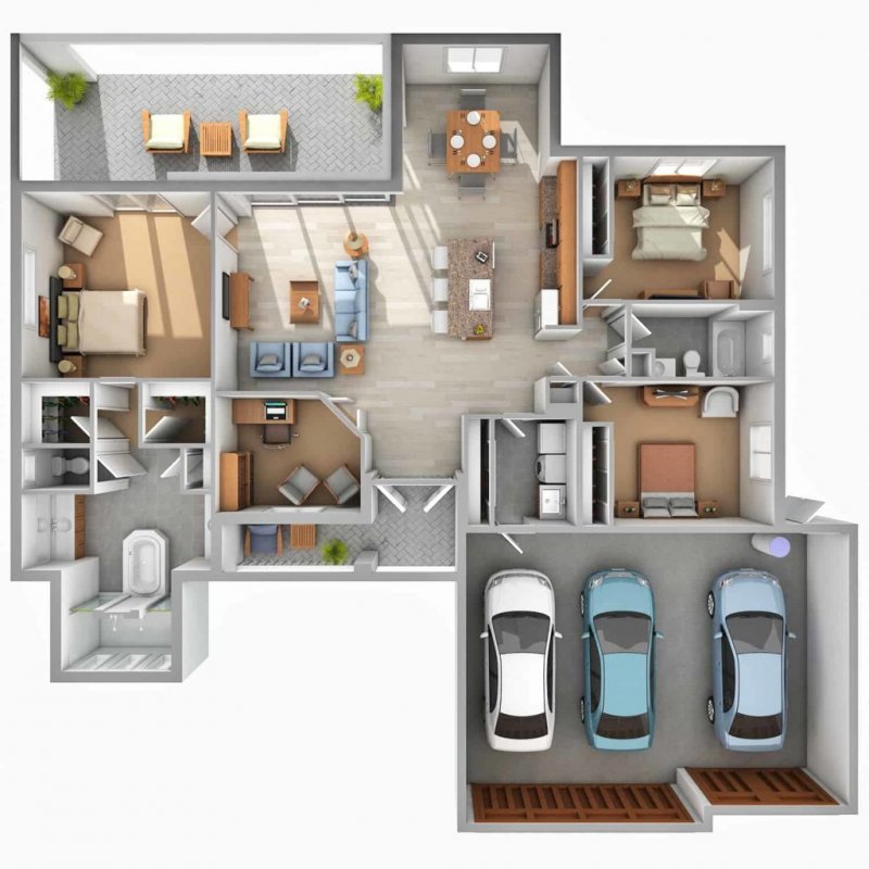 3 Bedroom 2 Bath