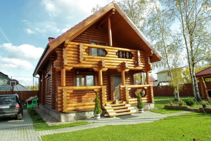Дом из бревна