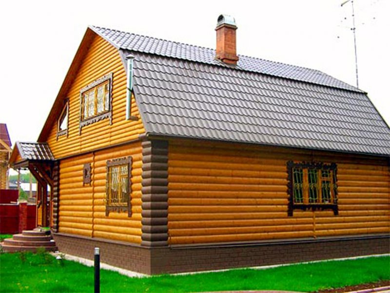 Домик из блокхауса