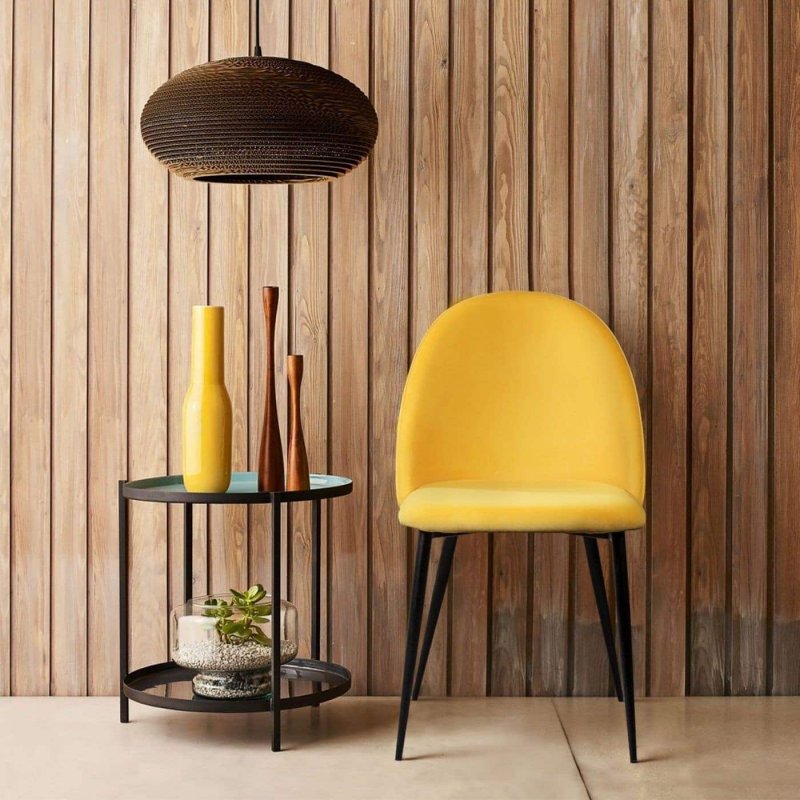 Стул Eames Style DSW желтый