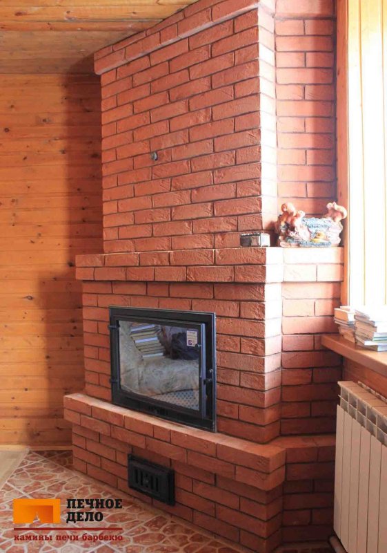 Футеровка топки банной печи